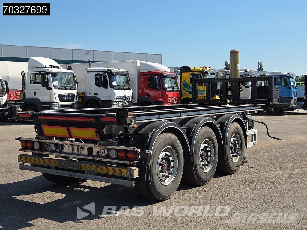 Ozgul F 3 axles Tipping 2xLift Axle نصف مقطورات حاويات