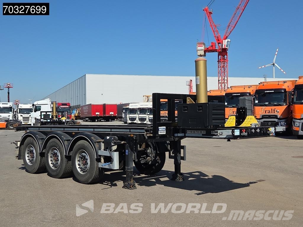 Ozgul F 3 axles Tipping 2xLift Axle نصف مقطورات حاويات