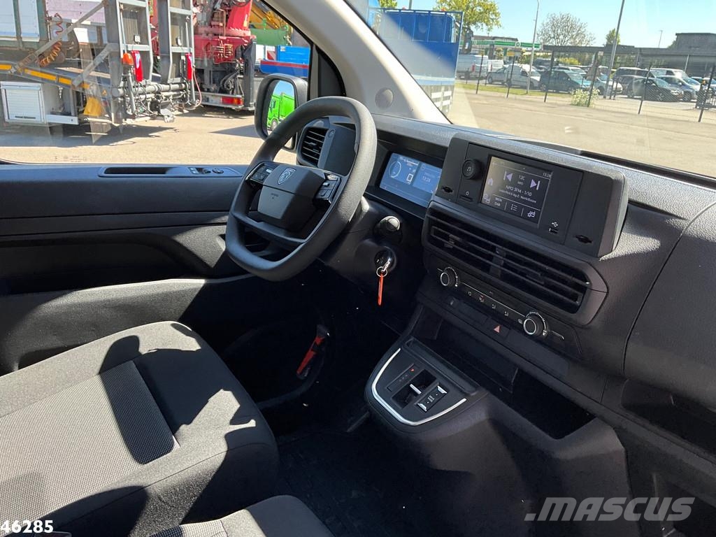 Peugeot E-Expert 100% elektrisch kippende zijlader Müllwagen