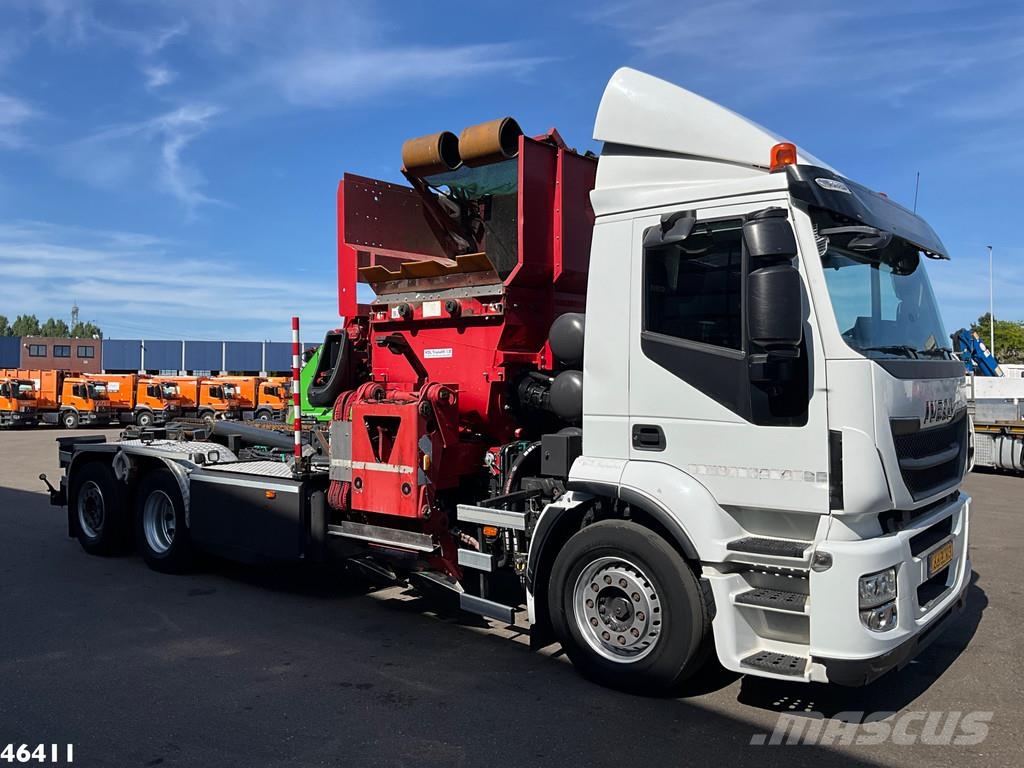 Iveco Stralis AD260SY Euro 6 Translift zijlader Camiones de basura