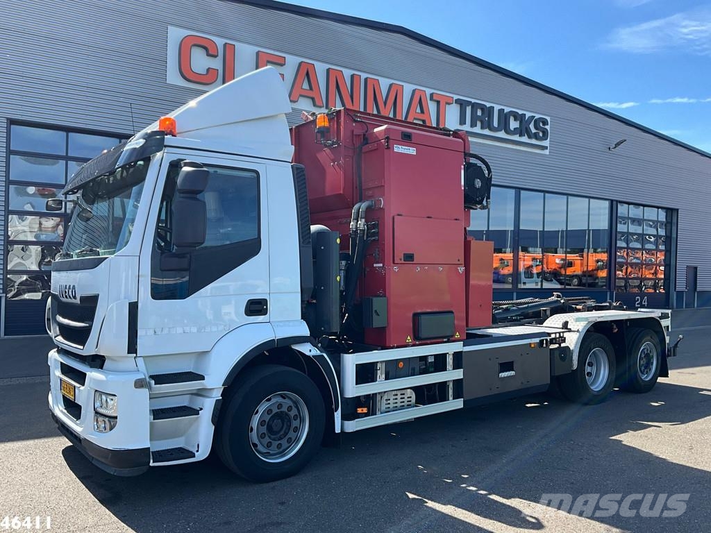 Iveco Stralis AD260SY Euro 6 Translift zijlader Camiones de basura