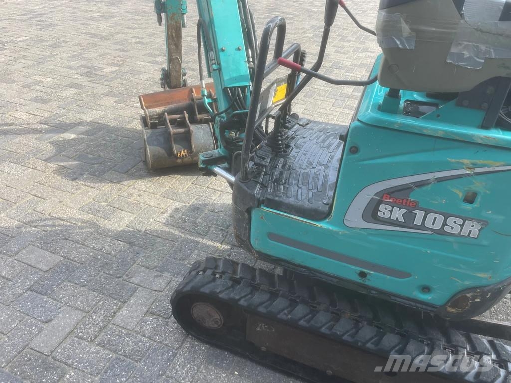 Kobelco SK 10r mini graafmachine- Minigraver Bobcat Kubota Mini ekskavatoriai < 7 t