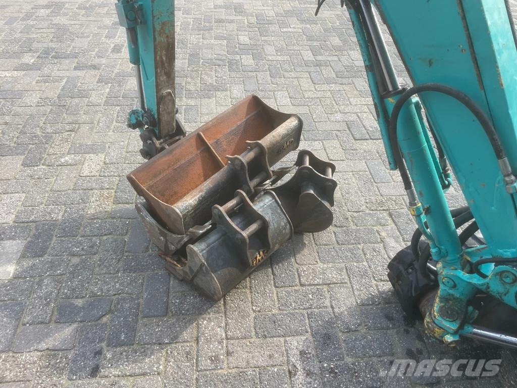 Kobelco SK 10r mini graafmachine- Minigraver Bobcat Kubota Mini ekskavatoriai < 7 t