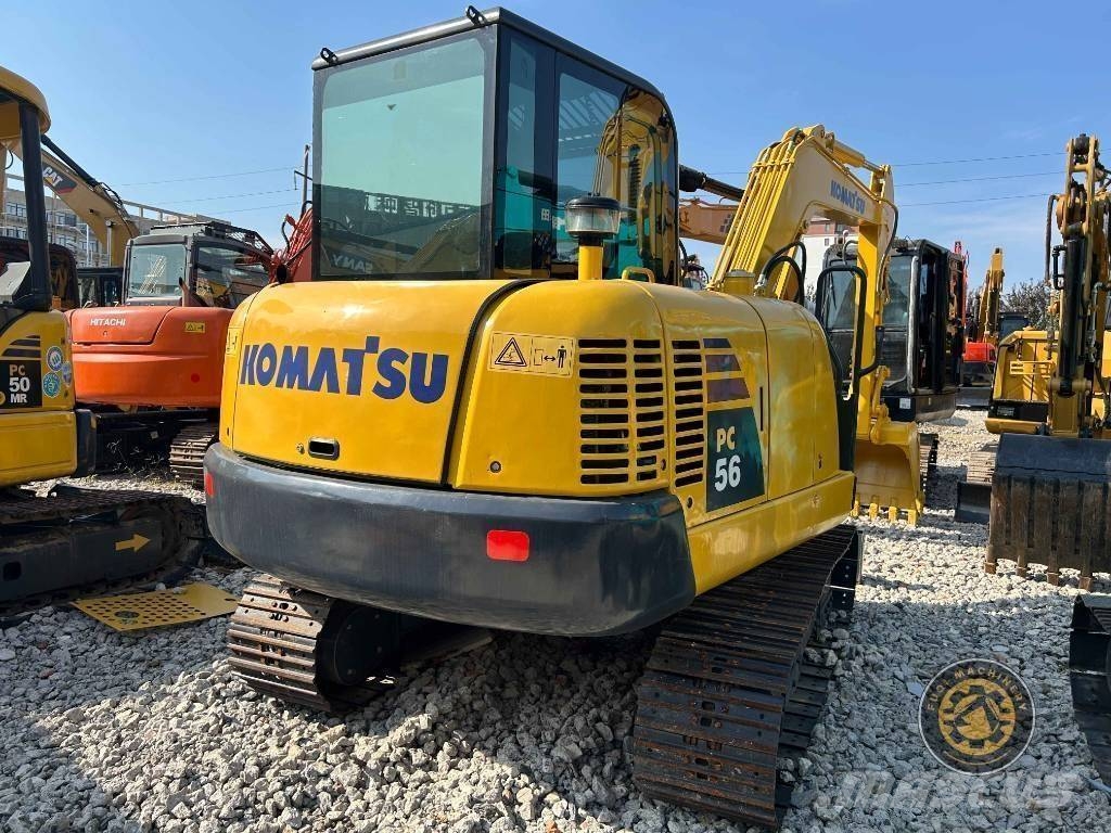 Komatsu PC 56-7 Kāpurķēžu ekskavatori