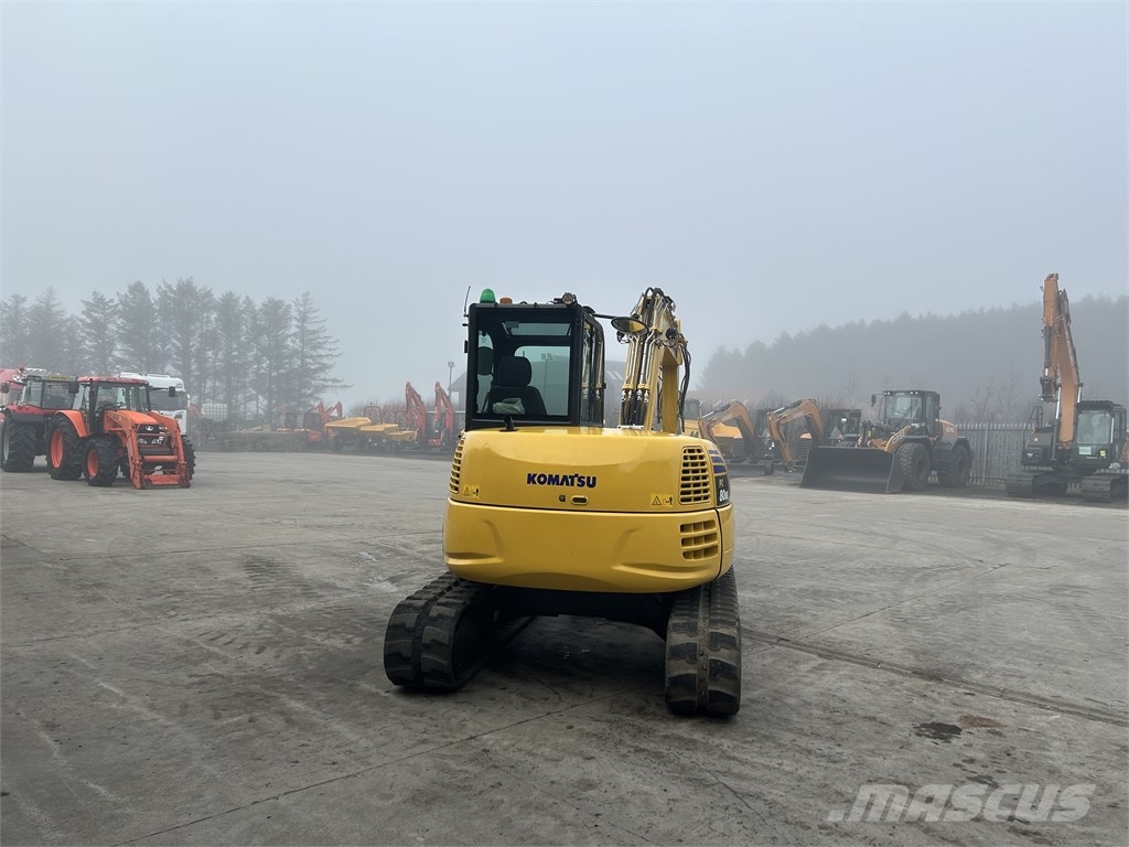 Komatsu PC 80 MR-5 حفارات وسط 7 طن - 12 طن