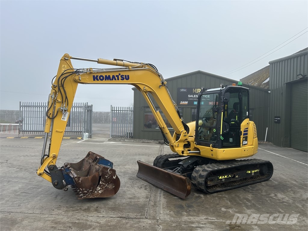 Komatsu PC 80 MR-5 حفارات وسط 7 طن - 12 طن