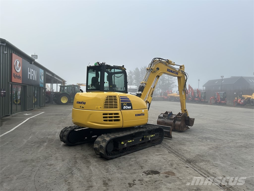 Komatsu PC 80 MR-5 حفارات وسط 7 طن - 12 طن