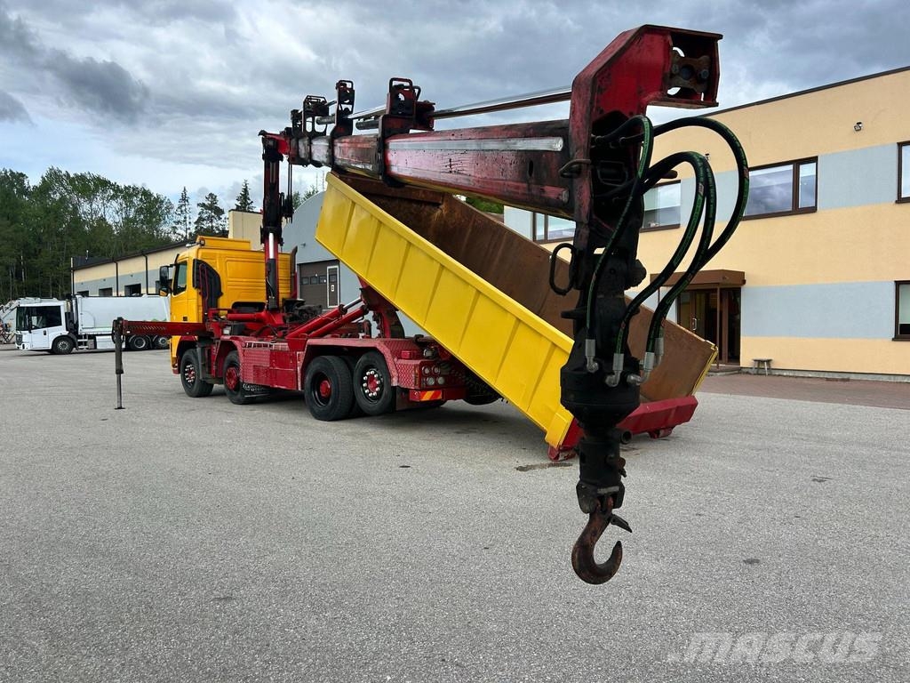 Volvo FH500 8X2*6 + CRANE HIAB + LIFT HIAB + VEB + FULL Treileri ar āķi