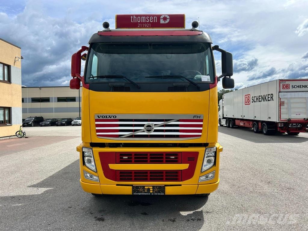 Volvo FH500 8X2*6 + CRANE HIAB + LIFT HIAB + VEB + FULL Treileri ar āķi
