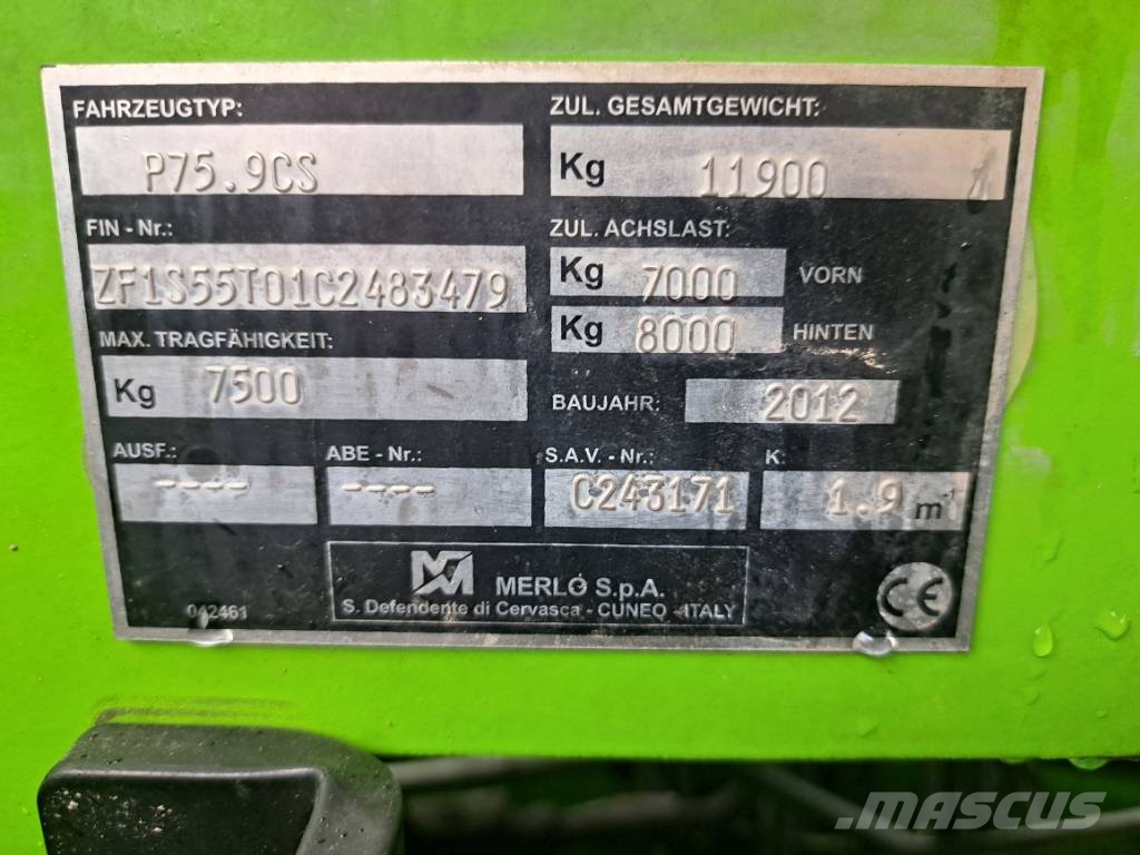 Merlo P 75.9 CS Teleskoplader