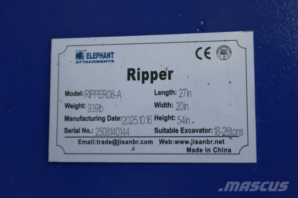  Ripper Elephant Ø80 (novo) خداشات