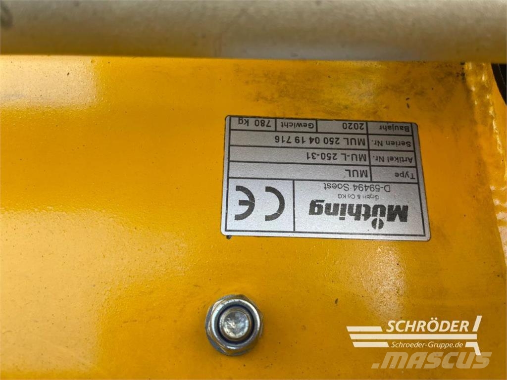 Müthing MU-L 250 VARIO Mulcher