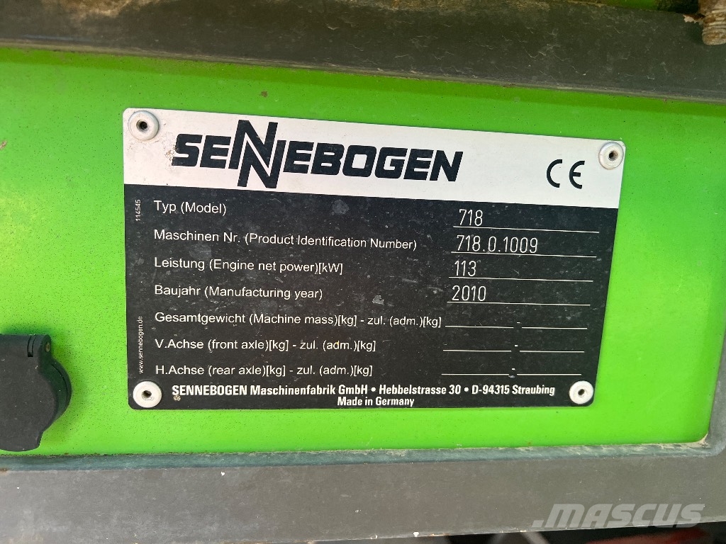 Sennebogen 718 M Kaivukoneet