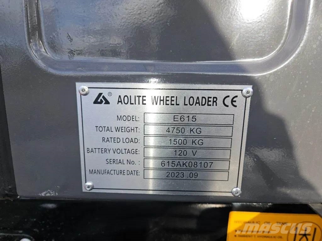 Wolf 615E. ELECTRIC DEMO Pás carregadoras de rodas
