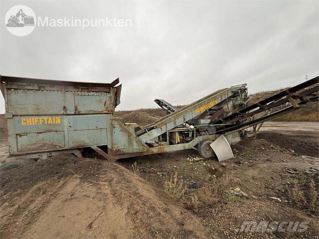 Powerscreen Chieftain Sieti