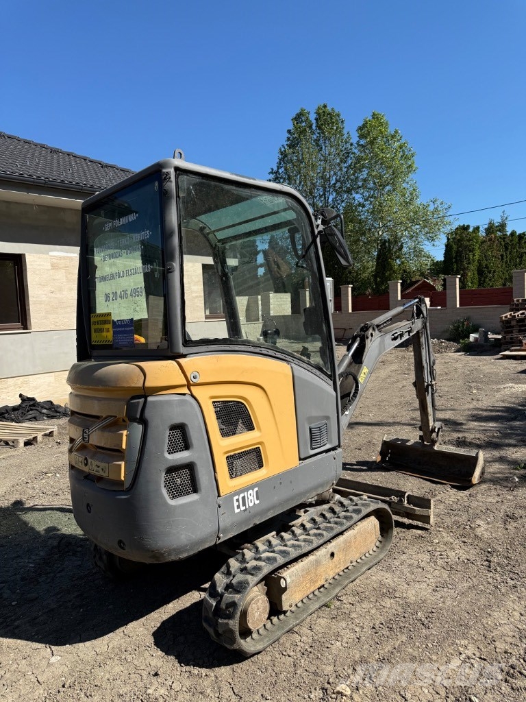 Volvo ec18c Mini rýpadlá < 7t