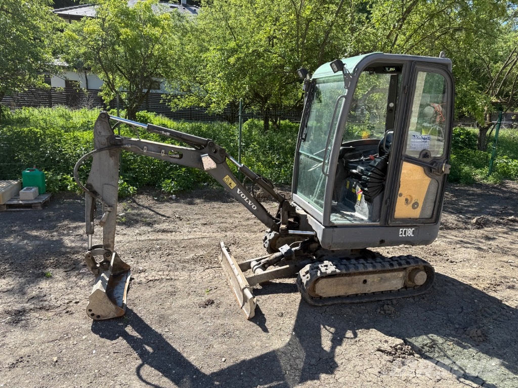 Volvo ec18c Mini rýpadlá < 7t