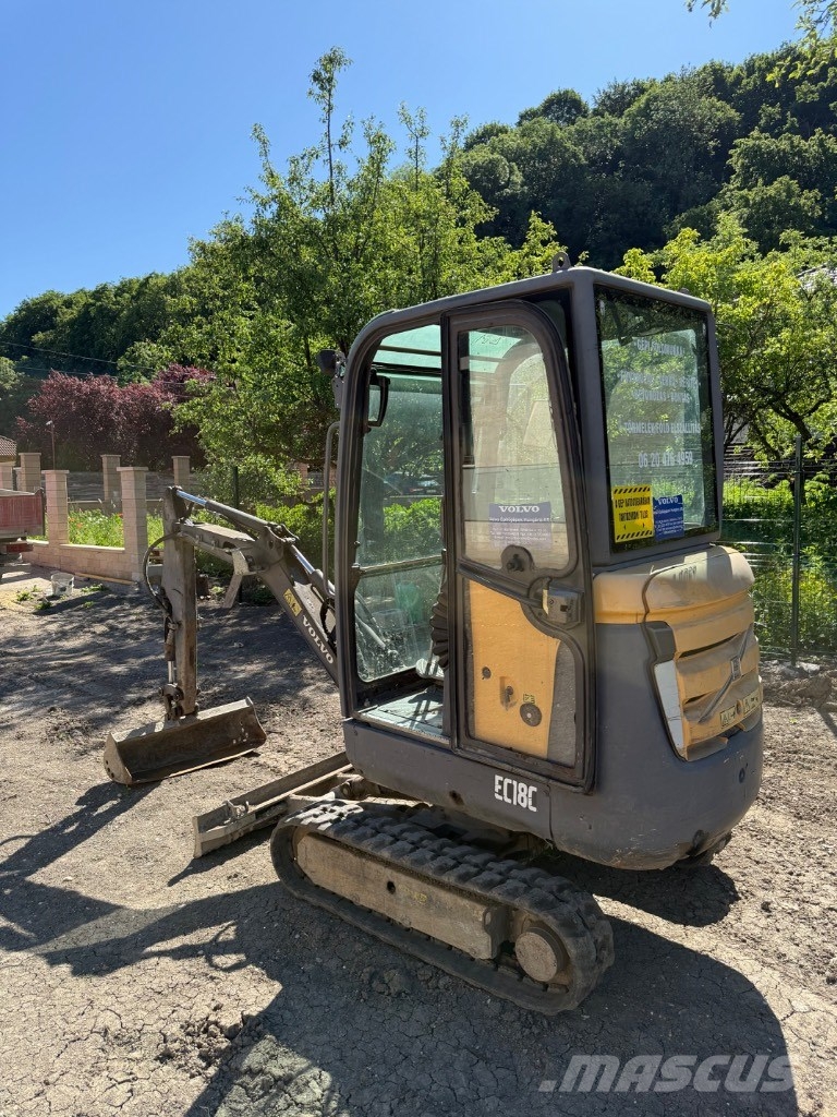 Volvo ec18c Mini rýpadlá < 7t