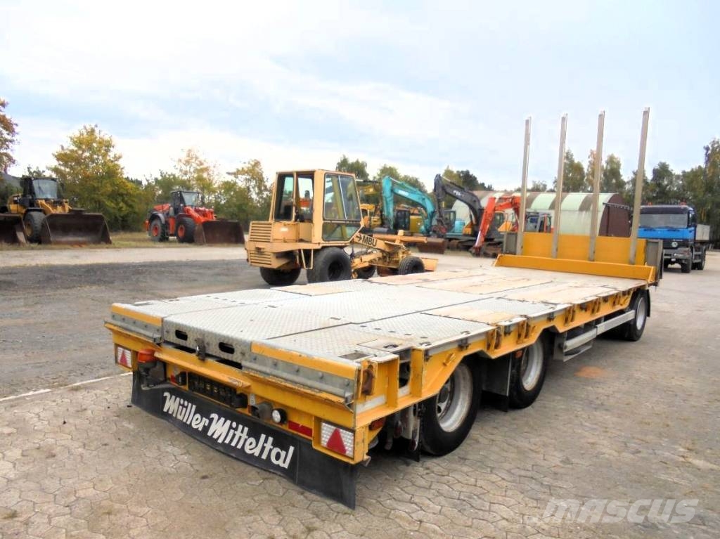 Müller-Mitteltal PT 30 Profi verzinkt Luftfed Liftachse Alçak yükleyici