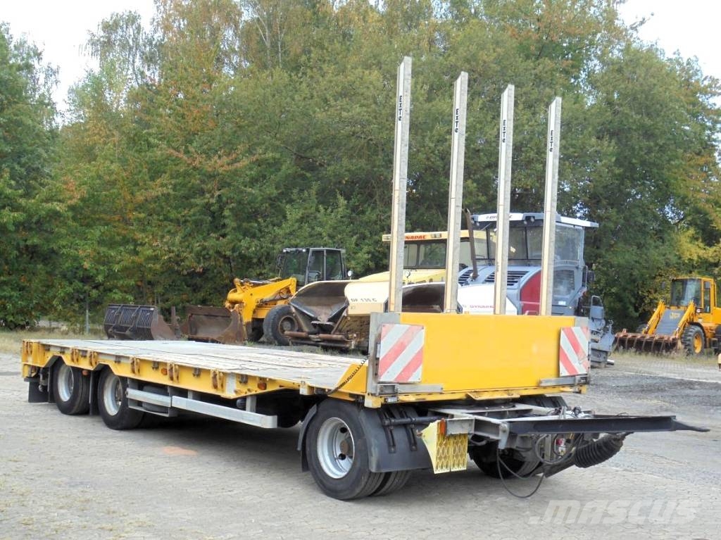 Müller-Mitteltal PT 30 Profi verzinkt Luftfed Liftachse Alçak yükleyici