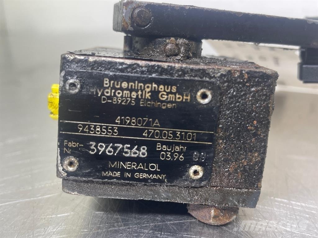 Ahlmann AZ6-4198071-Brueninghaus R909438553-Inching device 液压