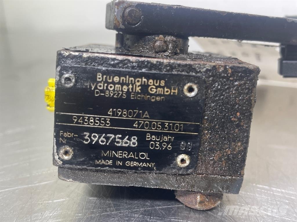 Ahlmann AZ6-4198071-Brueninghaus R909438553-Inching device Hydraulique
