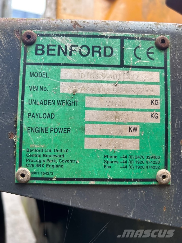 Terex PT 3000 Mini pašizgāzēji