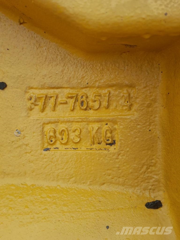 CAT 906 H 2 Motvikt, 377-7651 Šasije I ovjese