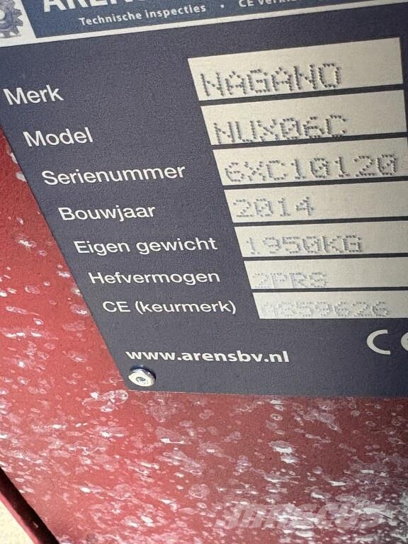 Hoogwerker Nuc060 Muud tõstukid ja platvormid