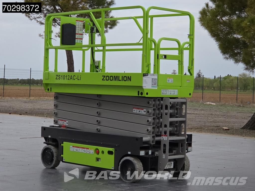 Zoomlion ZS1012AC-Li 10 M - Garantía de fábrica - Certifica Plataformas tijera