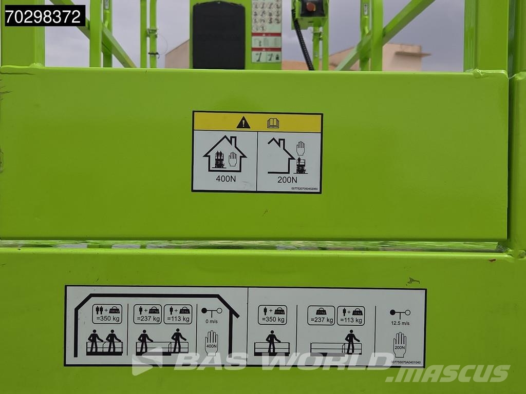 Zoomlion ZS1012AC-Li 10 M - Garantía de fábrica - Certifica Plataformas tijera