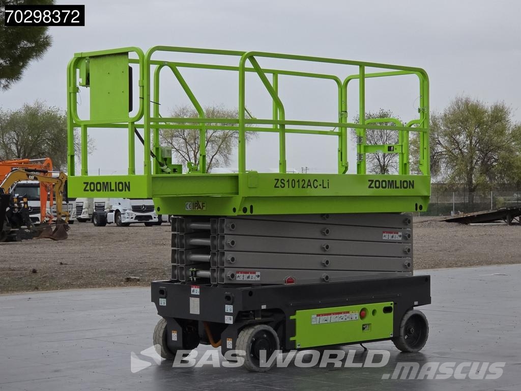 Zoomlion ZS1012AC-Li 10 M - Garantía de fábrica - Certifica Plataformas tijera