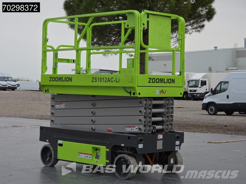 Zoomlion ZS1012AC-Li 10 M - Garantía de fábrica - Certifica Plataformas tijera