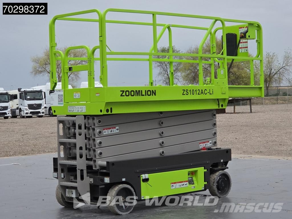 Zoomlion ZS1012AC-Li 10 M - Garantía de fábrica - Certifica Plataformas tijera