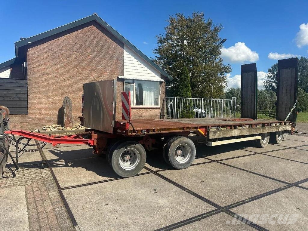 Nooteboom 4 AXLE BLADGEVEERD - HYDRAULISCHE KLEPPEN Οχήματα με χαμηλό δάπεδο