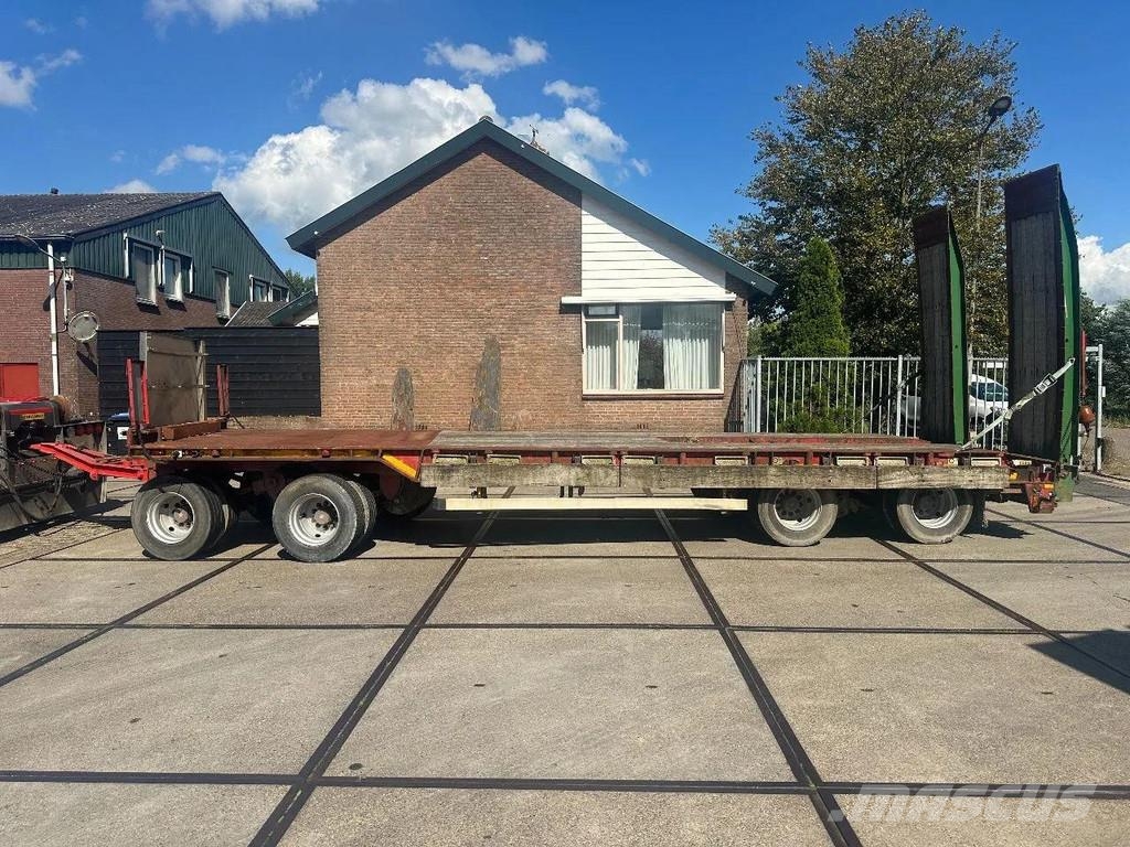 Nooteboom 4 AXLE BLADGEVEERD - HYDRAULISCHE KLEPPEN Οχήματα με χαμηλό δάπεδο