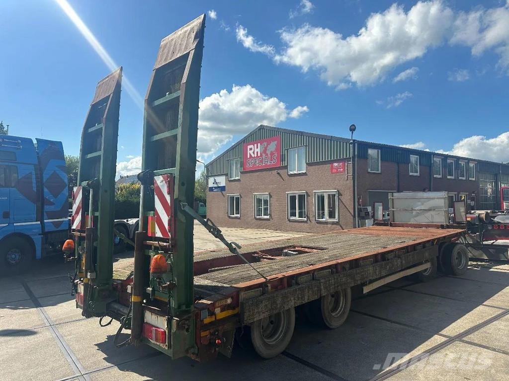 Nooteboom 4 AXLE BLADGEVEERD - HYDRAULISCHE KLEPPEN Οχήματα με χαμηλό δάπεδο