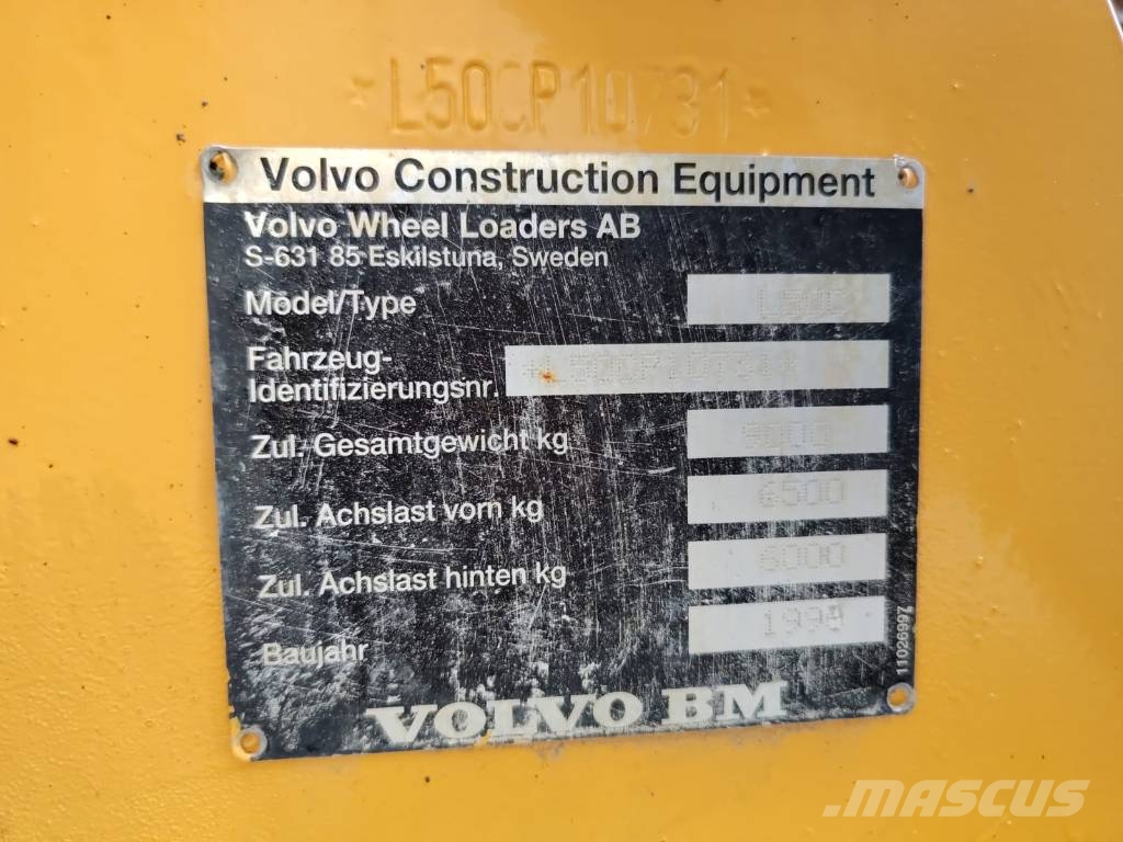 Volvo L 50 C لوادر بعجل