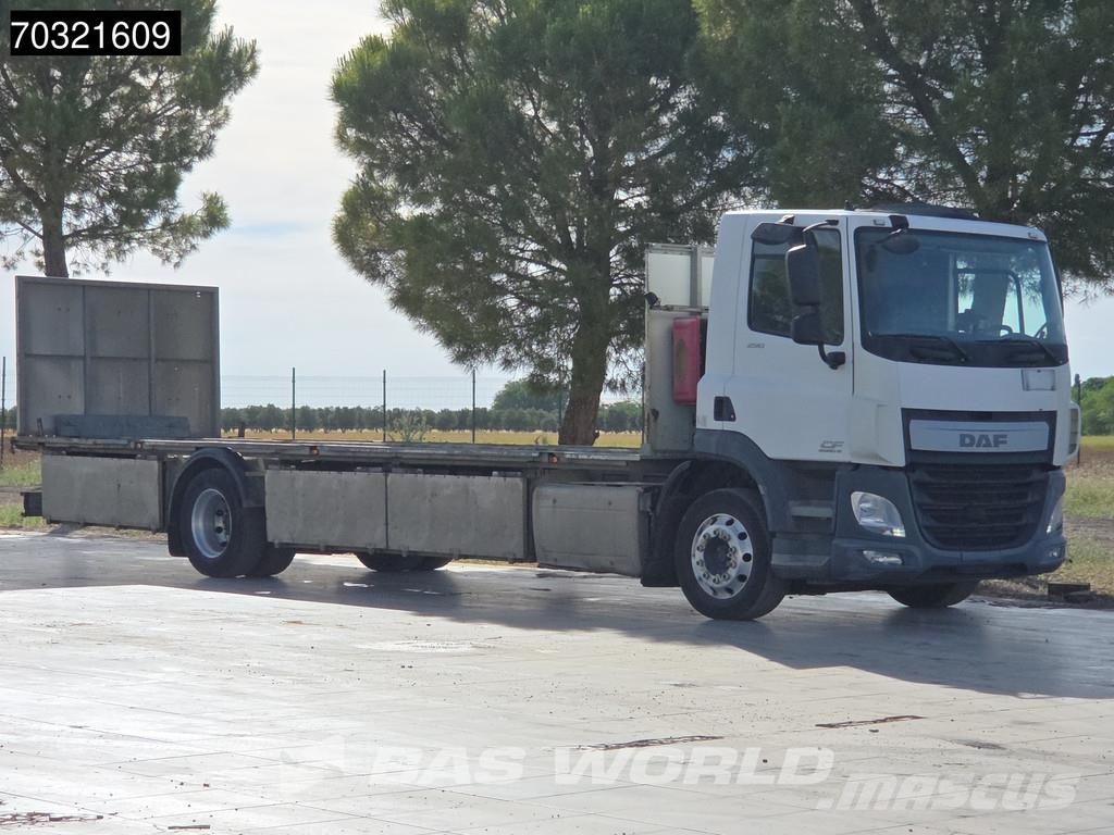 DAF CF 290 4X2 Gas Cambio Manual Retarder AC Euro 6 平ボディー