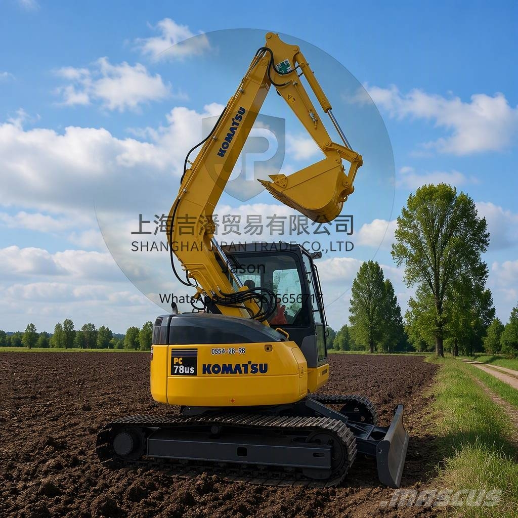 Komatsu PC 78 US 中型挖土機/掘鑿機/挖掘機 7t-12t