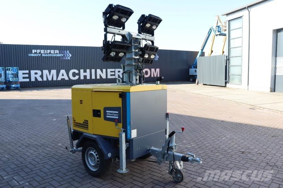 Atlas Copco HiLight H5+ SV2 Valid inspection, *Guarantee! Max 拖车式灯塔