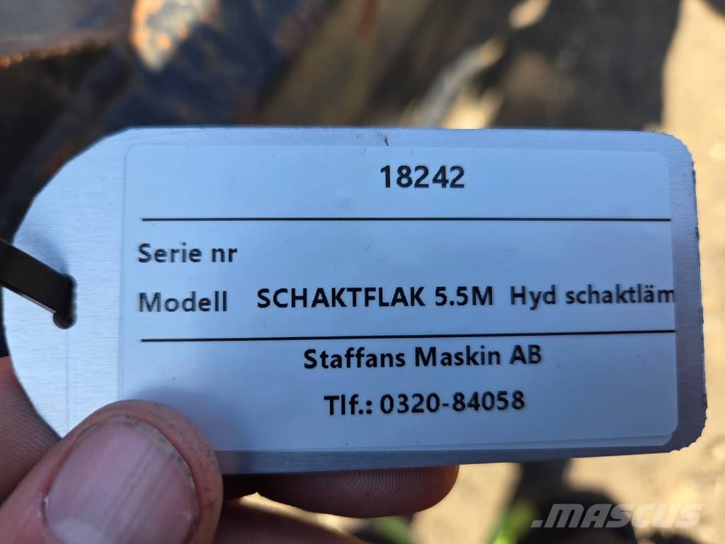 Sisu Schaktflak Przyczepy do transportu kontenerów