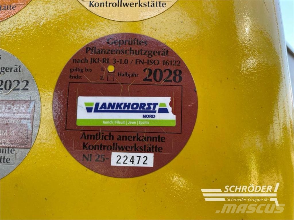 RTS 2500 LITER | 27 METER | TÜV BIS 2028 Pulverizadores arrastrados