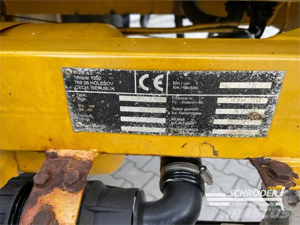 RTS 2500 LITER | 27 METER | TÜV BIS 2028 Pulverizadores arrastrados