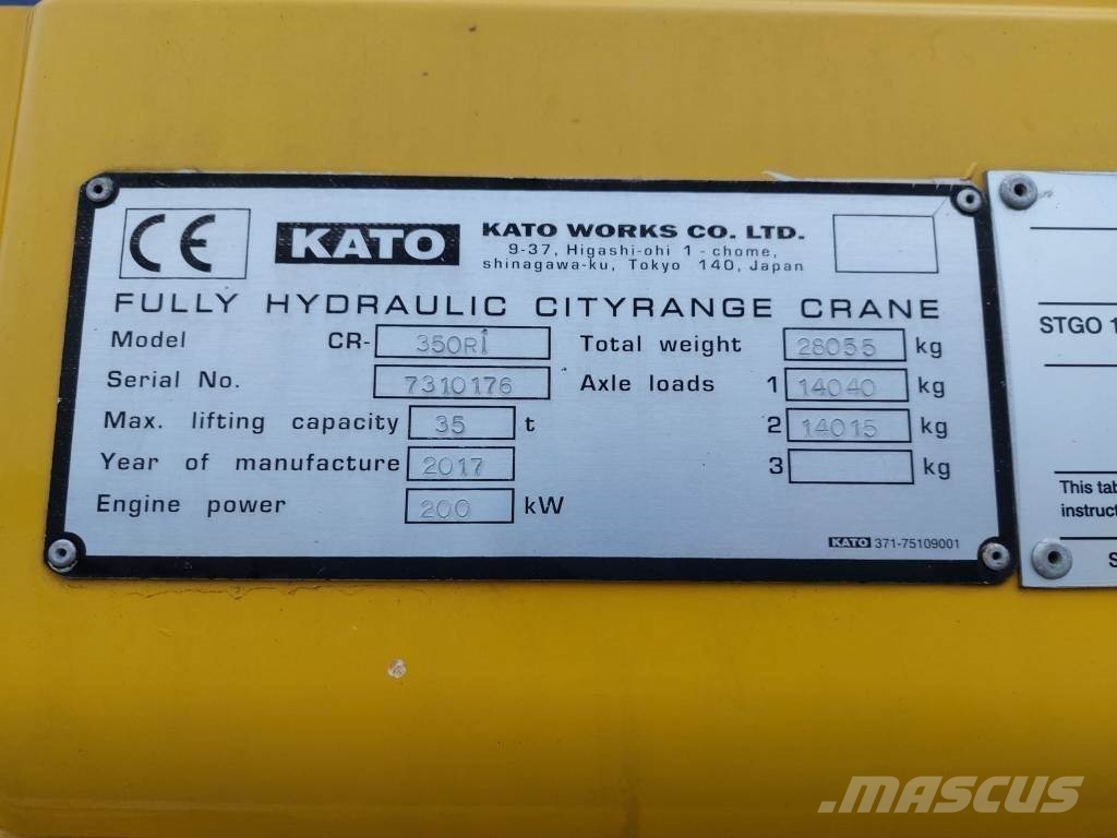 Kato CR 350 Ri Macara pentru orice teren