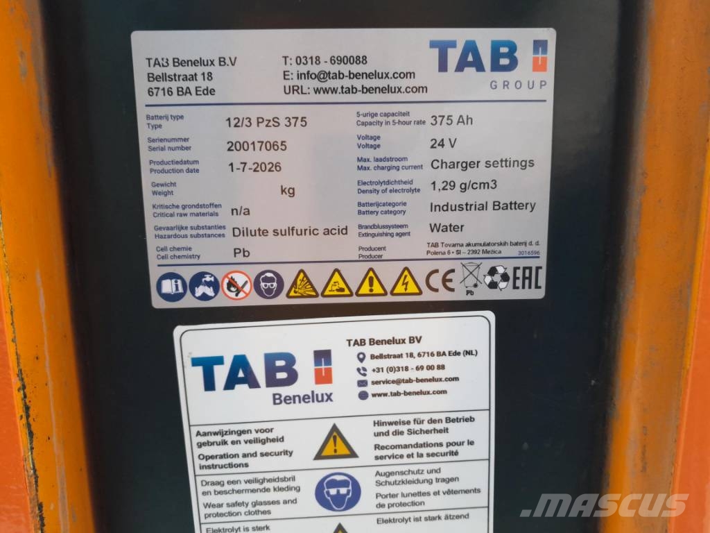 Still EGV-S 14 | Stapelaar Nieuwe accu freelift triplex Gyalogkíséretű targonca