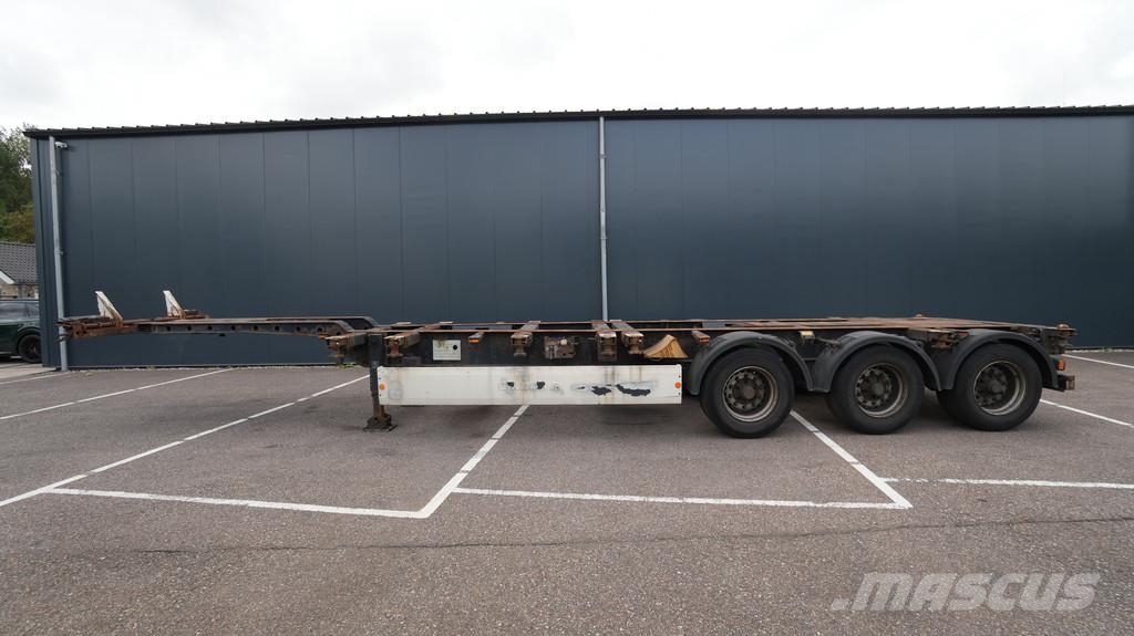 Krone 3 Axle container trailer 40ft Kontejnerske polprikolice
