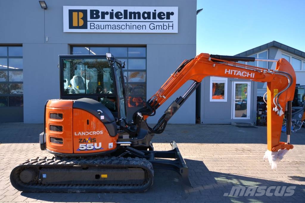 Hitachi ZX 55 U-6 Мини екскаватори < 7 т