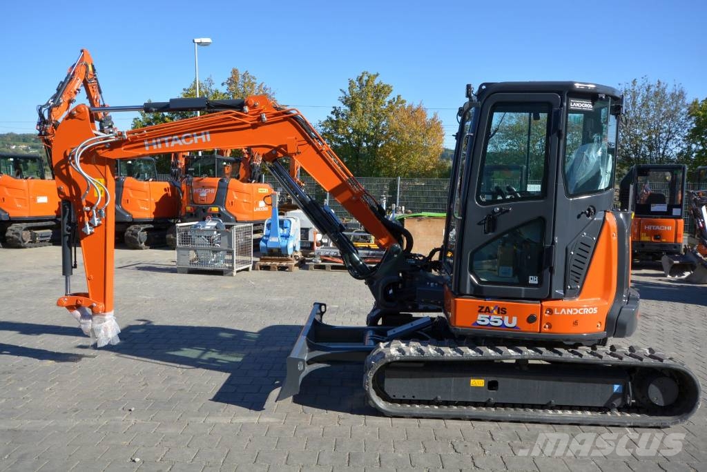 Hitachi ZX 55 U-6 Мини екскаватори < 7 т