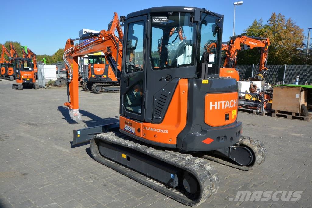 Hitachi ZX 55 U-6 Мини екскаватори < 7 т